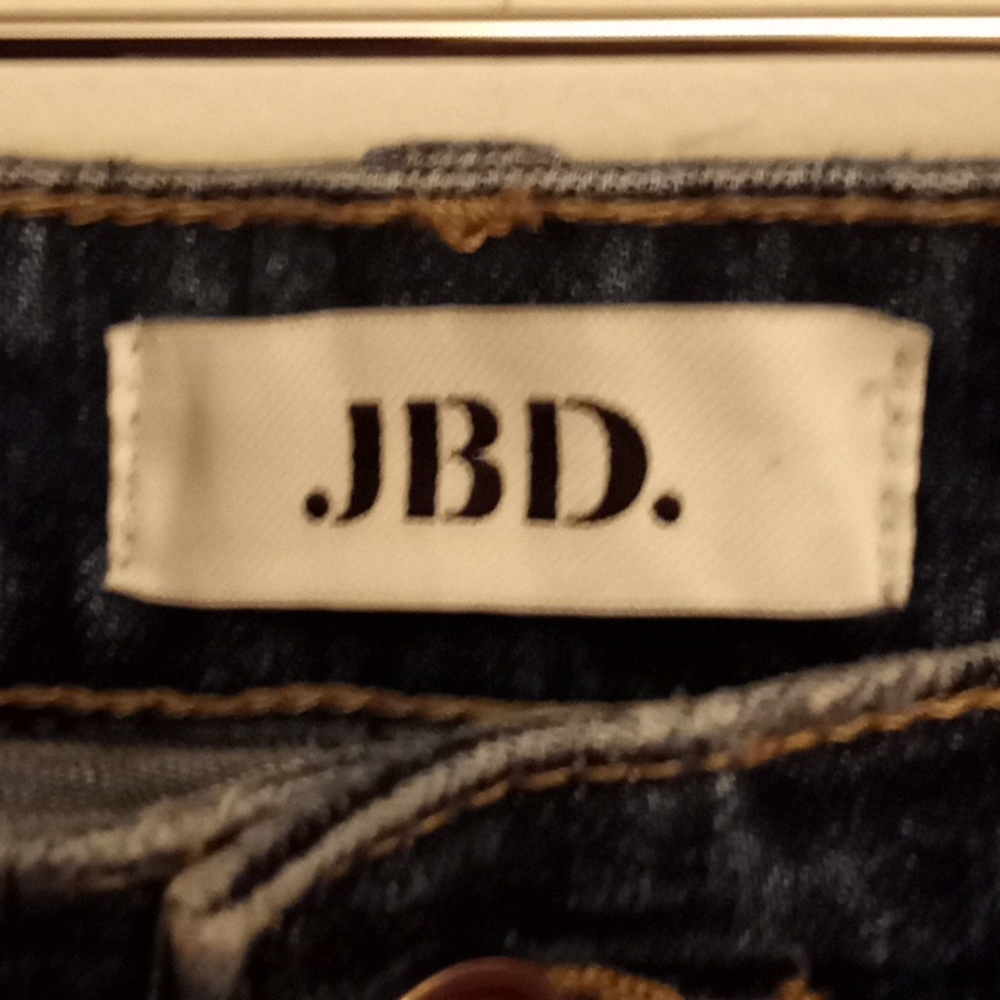 JBD Just Black Denim Jean Mini Skirt Size M - Picture 3 of 8
